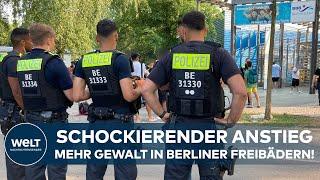 FREIBÄDER IN BERLIN Schockierender Anstieg Gewalt und sexuelle Belästigung haben stark zugenommen
