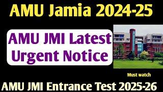 Aligarh Muslim University Admission 2024 AMU Latest Notice & Updates Jamia Form 2025 AMU Form 2025