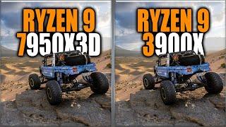 Ryzen 9 7950X3D vs 3900X Performance Showdown - Tested 15 Games and Applications