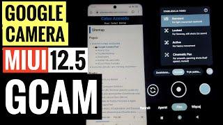 How to install GCAM Google Camera MIUI 12.5 POCO X3 PRO Install & Configuration