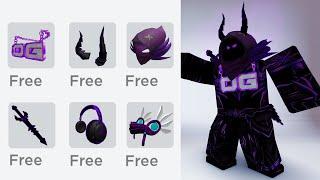 HURRY GET THESE NEW FREE PURPLE ITEMS IN ROBLOX NOW  