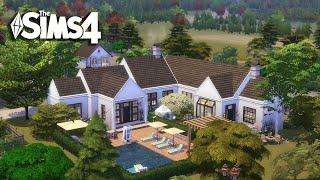One Story Family Home  The Sims 4  No CC  Stop Motion
