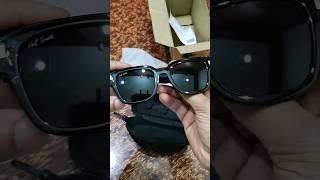 Ted Smith Unisex Black Wayfarer Sunglasses with UV Protected Lens #unboxing #shorts #style #fashion