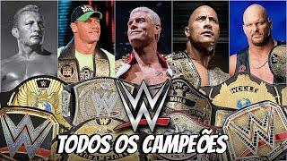 TODOS OS CAMPEÕES DA WWE 1963-2024