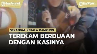 Sekandal Seorang Kepala Kampung Lampung Tengah Terekam Berduaan dengan Kasinya di Tempat Karaoke