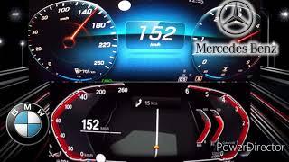 2021 BMW X5 XDRIVE 30D VS 2021 MERCEDES GLE 350D 4MATIC ACCELERATION 0-100  100-200