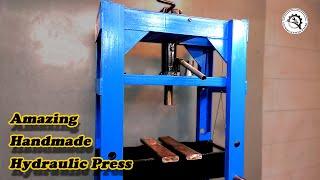 Amazing Hydraulic Press DIY