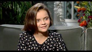 Rewind 11-year-old Christina Ricci Addams Family interview 1991