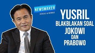 Yusril Blakblakan Soal Jokowi dan Prabowo