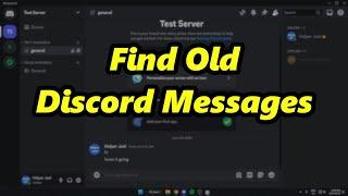 How To Find Specific Old Messages In Discord