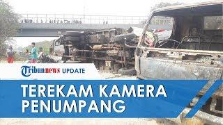 Kejadian Dump Truck Tabrak 15 Kendaraan Terekam Kamera Penumpang Polisi Jadikan Video Sebagai Bukti
