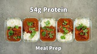 The Best Chicken Curry Meal Prep  High Protein Goan Chicken Curry