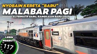 KERETA BARU LEBIH NGEBUT‼️ LEBIH CEPAT 1 JAM DARI ASLINYA  Nyobain KA Malabar Pagi Malang - Bandung