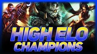 High Elo Champions Why They Suck In Low Elo But Are Overpowered In High Elo  League of Legends