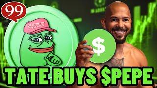 Pepe Coin and Andrew Tate Collab? Is Tate Loading Up on $Pepe?