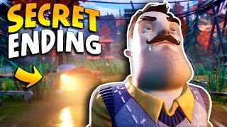 Hello Neighbor 2 SECRET ENDING So Creepy  Hello Neighbor 2 Gameplay