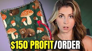 The trending POD Product that makes $150 profit per sale Print on Demand tutorial