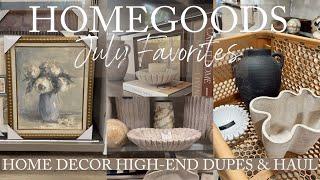 HOMEGOODS HOME DECOR 2024 FAVORITES JULY 2024  HOMEGOODS DESIGNER DUPES SHOP WITH ME & HAUL