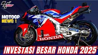 MOTGP NEWSINVESTASI BESAR HONDA 2025 TEAM KAYA RAYA EMANG BEDA  ERA BARU HONDA DIMULAI ??? 