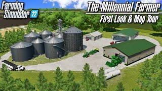 Millennial Farmer MF Farms - Map Preview  Farming Simulator 22