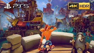 Crash Bandicoot 4 Its About Time PS5 4K HDR 60FPS gameplay