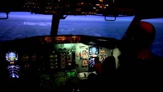 Boeing 737-300CL Full Motion Simulator Landing