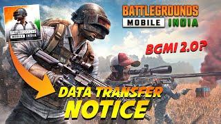 BGMI DATA TRANSFER PROCESS STARTS AGAIN  FINALLY BGMI UNBAN PROCESS STARTED  BGMI RELEASE DATE