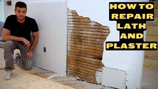 Lath and Plaster Repair