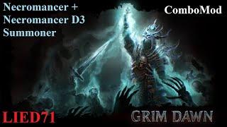 Grim Dawn Combo #9. Некромант Маргонет слился быстрее Корваака нормал пройден...