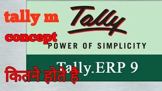 concept of Tally in hindi  Tally erp 9  tally ke lesson