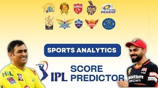 Sports Analytics IPL Cricket Score Prediction using Machine Learning  End to End Project