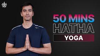 50 Mins Hatha Yoga at Home  Yoga For Beginners  Yoga At Home  Yoga Practice  @cult.official