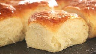 Soft Japanese Milk Bread  Fluffy Dinner Rolls  How Tasty Channel