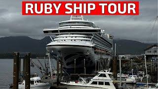 ALASKA CRUISE SHIP TOUR Explore the Ruby Princess with Us