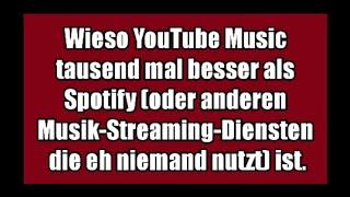 Wieso YouTube Music 1000x besser als Spotify ist #shorts #spotify #musik #german #deutsch #fy