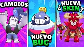 NUEVA SKIN de HYPERCARGA   CAMBIOS para FRANK y NUEVO BUG con TICK en BRAWL STARS