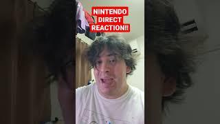 NINTENDO DIRECT REACTION 9142023 #nintendoswitchreview #fypシ #nintendodirect nintendodire