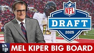 Mel Kiper’s 2025 NFL Draft Big Board Top 25 Prospect Rankings