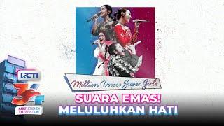 SUPER GIRLS Ziva Magnolya X Mahalini X Tiara Andini X Lyodra  HUT RCTI 34 ANNIVERSARY CELEBRATION