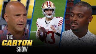 Brock Purdy ranked outside of Top-10 QBs Is he being disrespected?  NFL  THE CARTON SHOW