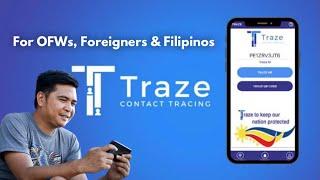 TRAZE CONTACT TRACING APP HOW TO REGISTER AND ACCOUNT ACTIVATION + FAQs