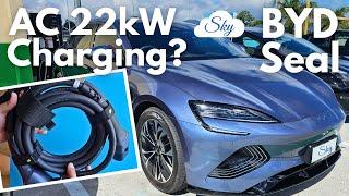 BYD Seal Charging - Does AC 3-phase 22 kW charger work?