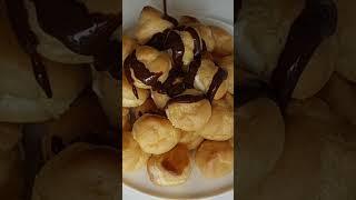 ARTIK PASTANEDEN ALMAYA SON PASTANEDEN DAHA LEZZETLİ #tatlı #profiterol