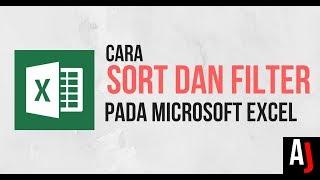 Cara Sort dan Filter pada Excel  Belajar Microsoft Excel