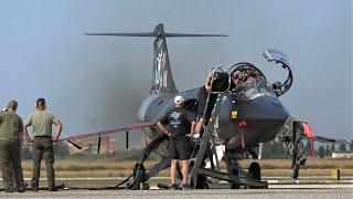 F-104 STARFIGHTER Flies Again Over Italy Awesome J79 Howl