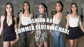 SUMMER CLOTHING HAUL  FASHION NOVA