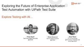 Exploring the Future of Enterprise Application Test Automation with UiPath Test Suite