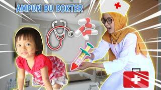 Drama Anak Kecil Lucu main Dokter Dokteran sama Bu Dokter
