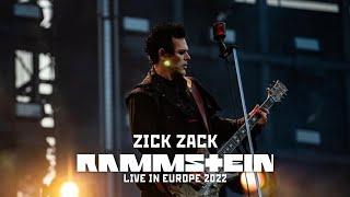 MULTICAM Rammstein - Zick Zack LIVE in Europe 2022