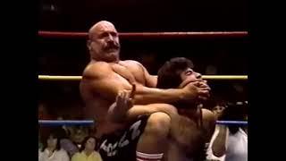 The Iron Sheik vs Sal Olivares.  WCCW 1987